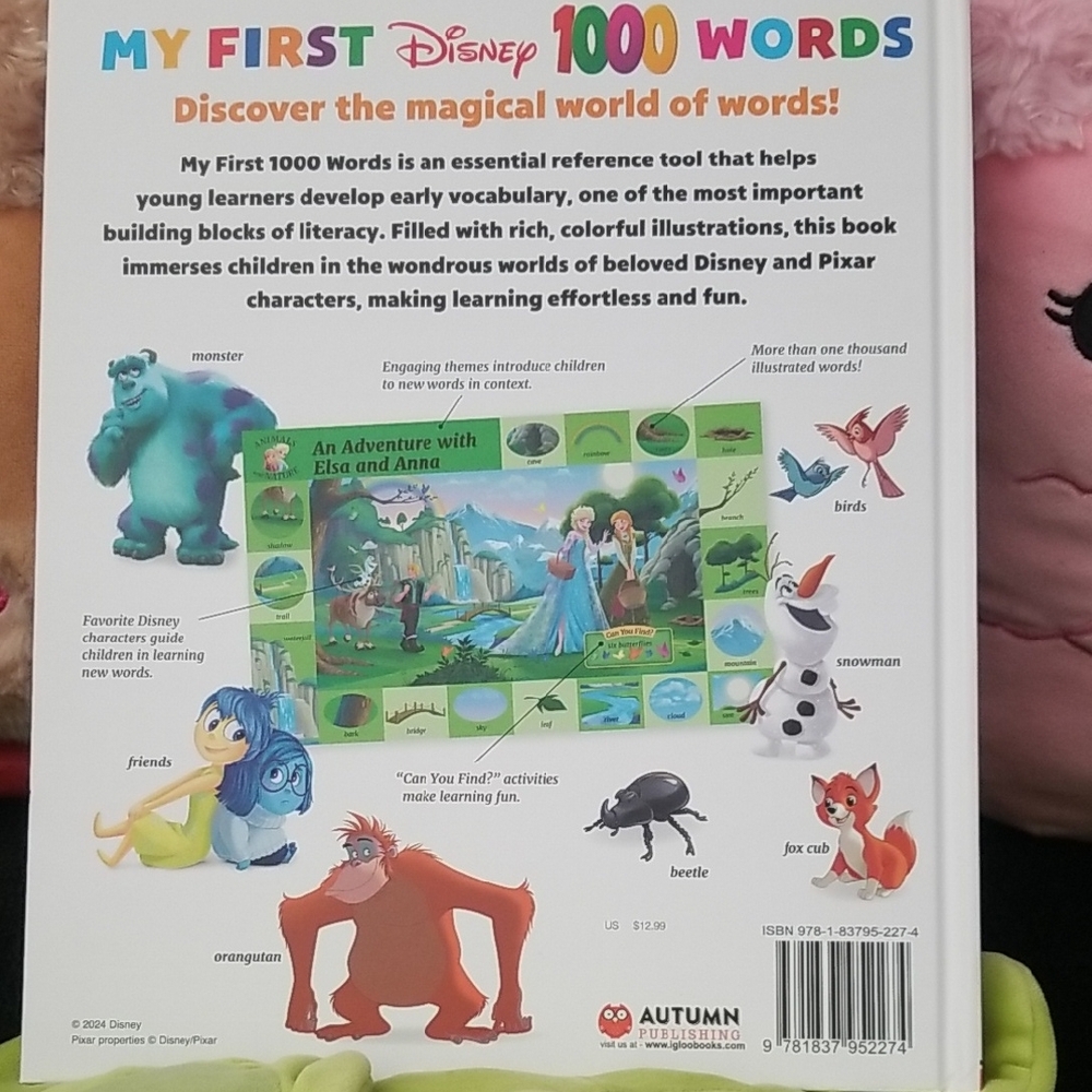 Disney My First 1000 Words Book - Picture 3 of 4